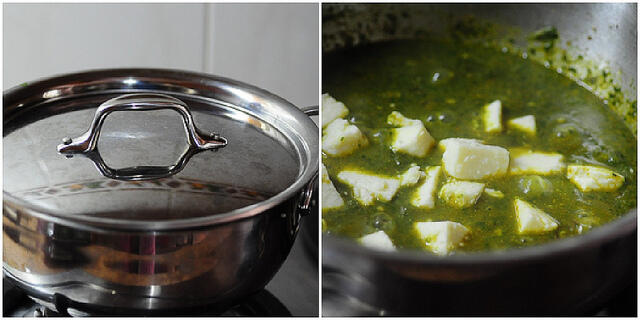 palak paneer recipe, how to make palak paneer