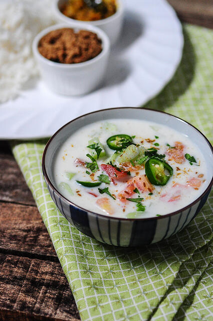 Cucumber Tomato Raita Recipe | Indian Raita Recipes