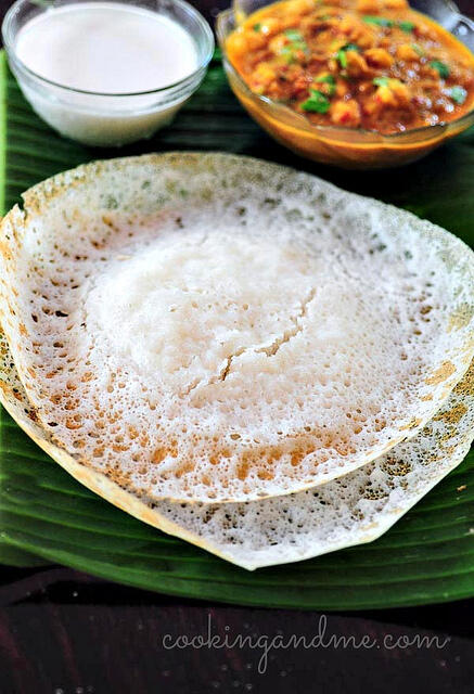 Kerala Appam-Palappam-Vellayappam-Aappam Recipe