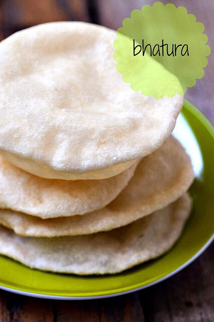 Batura Recipe - How to Make Chana Bhatura Recipe - Step by Step batura-bhatura-bhature-bhatoora
