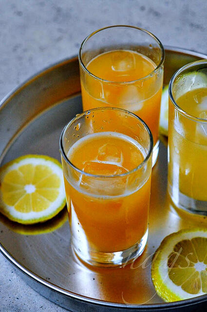 Orange Lemon Juice Recipe-Welcome Drink Recipe