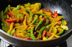 Capsicum Masala Recipe - Capsicum (Bell Pepper) Stir Fry Recipe Capsicum Stir-Fry Recipe-Capsicum Sabji Recipe