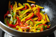 Capsicum Masala Recipe - Capsicum (Bell Pepper) Stir Fry Recipe Capsicum Stir-Fry Recipe-Capsicum Sabji Recipe