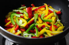 Capsicum Masala Recipe - Capsicum (Bell Pepper) Stir Fry Recipe Capsicum Stir-Fry Recipe-Capsicum Sabji Recipe