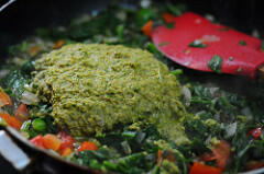 spinach rice recipe, how to make palak rice recipe
