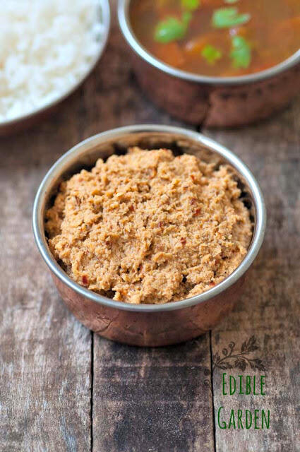 Roasted Coriander Chutney Recipe-Malli Chammanthi