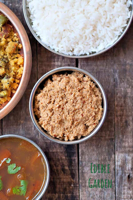 Roasted Coriander Chutney Recipe-Malli Chammanthi