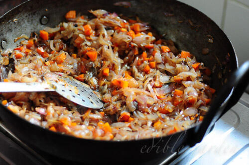 how to make layered chicken biryani