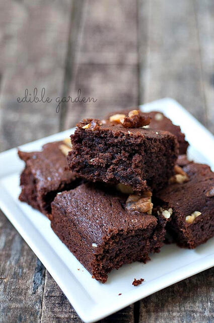 Eggless Brownie Recipe - Eggless Chocolate Brownie Recipe