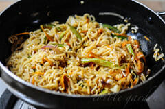 Vegetable Noodles Recipe - Indian Chinese Veg Noodles Recipe