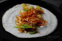 Spring Roll Dosa Recipe