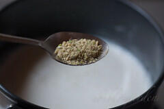 Badam Kheer - Badam Milk - A Welcome Drink Recipe Idea badam kheer-badam milk-welcome drink recipe