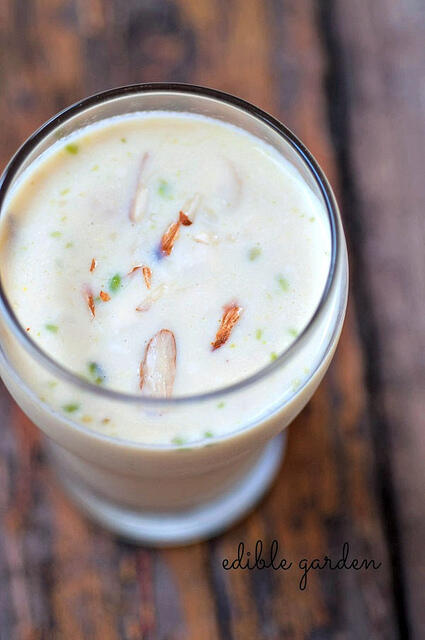 Badam Kheer - Badam Milk - A Welcome Drink Recipe Idea badam kheer-badam milk-welcome drink recipe