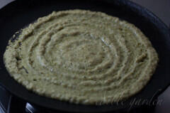 Andhra Pesarattu Recipe, Pesarattu with Green Moong Dal