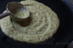 Andhra Pesarattu Recipe, Pesarattu with Green Moong Dal