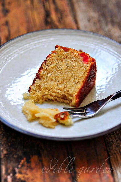 pressure cooker eggless sponge cake recipe (no oven cake) Pressure cooker cake recipe