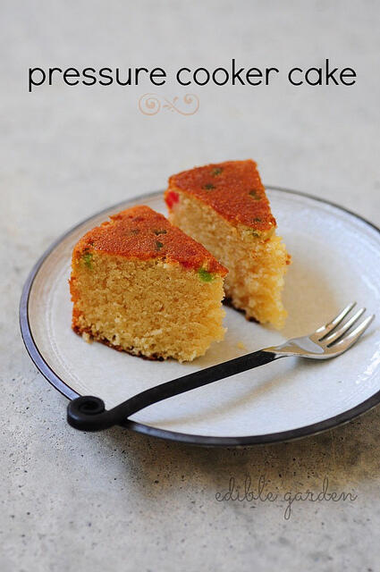 Pressure cooker cake recipe