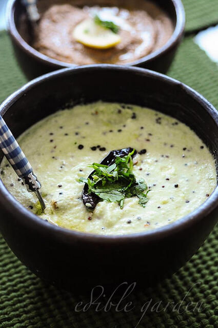 south indian coconut chutney recipe for idli dosa