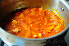 tomato thokku-thakakali thokku for dosa idli chapati