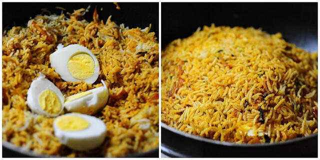 egg biryani recipe 10