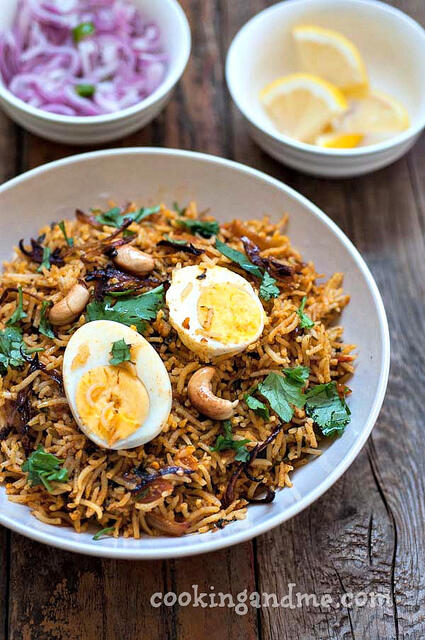 egg biryani recipe