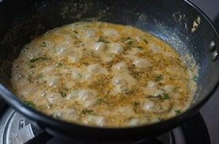 methi matar malai with no cream