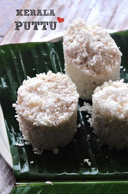 Puttu Recipe - How to Make Puttu, Popular Steamed Kerala Breakfast Dish kerala puttu recipe-how to make puttu