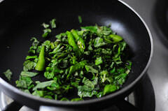 peanut mint chutney-peanut chutney with mint-2