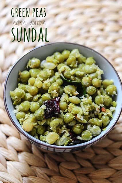 green peas sundal recipe