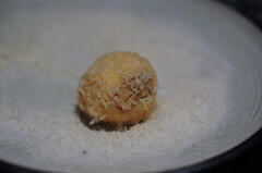 coconut ladoo-coconut laddu-easy diwali sweets-9