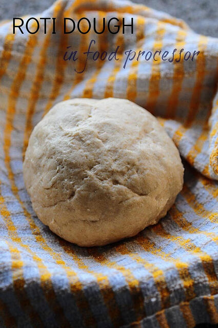 How to Make Roti / Chapati Dough (Atta) in KitchenAid (in 5 mins