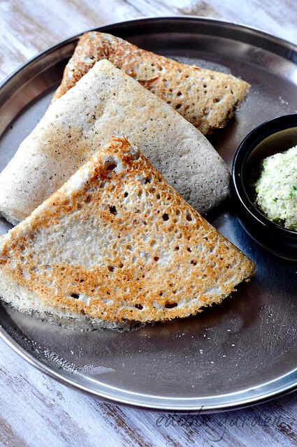 maize dosa-sorghum dosa-jonnalu dosa recipe