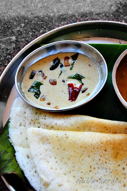 white coconut chutney recipe