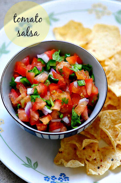 fresh chunky tomato salsa recipe