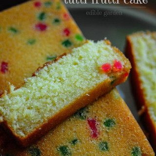 tutti fruit christmas cake recipe