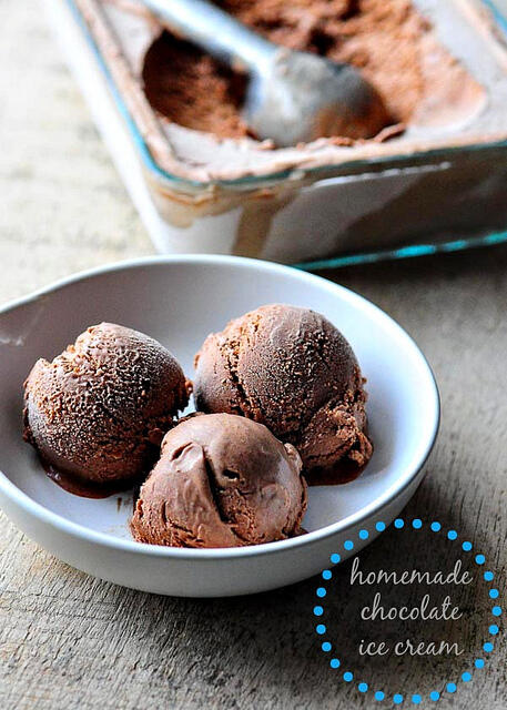 Homemade Chocolate Ice Cream Recipe, Eggless Step by Step
