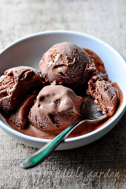 Homemade Chocolate Ice Cream Recipe, Eggless Step by Step