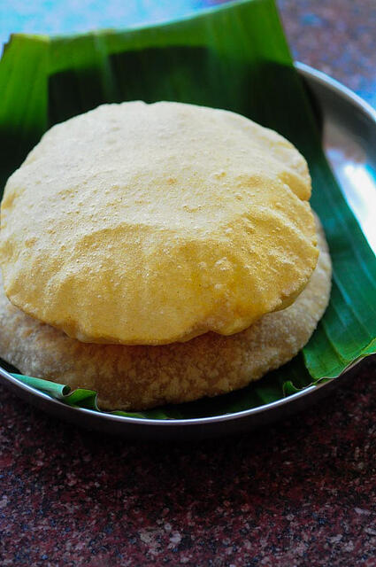 corn flour poori-corn flour puri-easy breakfast ideas-8