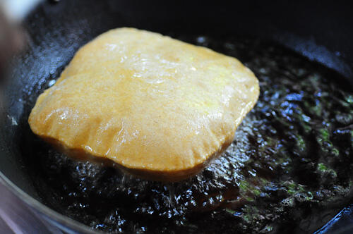 corn flour poori-corn flour puri-easy breakfast ideas-7