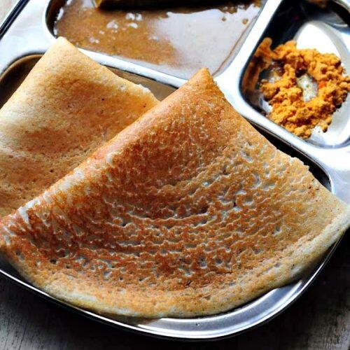 Dosa batter with urad flour & rice flour, no grind dosa batter Edible