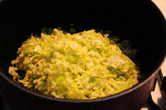 cabbage poriyal recipe-how to make cabbage poriyal-5