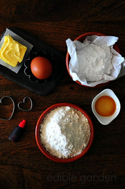 sweetheart sugar cookies for valentines day (ingredients)