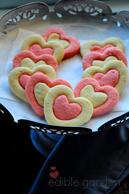 sweetheart sugar cookies for valentines day