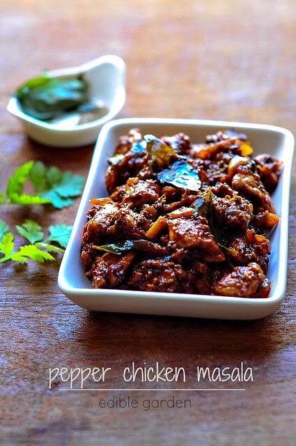 Chettinad pepper chicken masala recipe