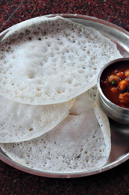 kerala appam recipe with yeast-appam recipe