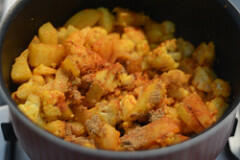 aloo gobi recipe, how to make dry aloo gobi recipe