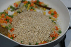 quinoa vegetable pulao-indian quinoa recipes-5