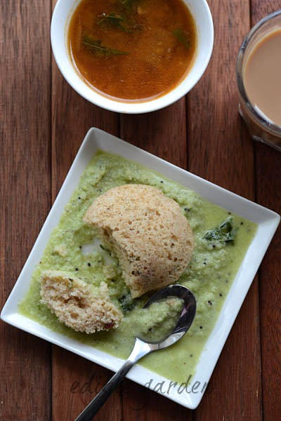 Instant Oats Idli Recipe with Rava, Step by Step