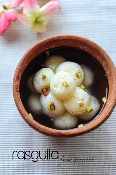 Rasgulla recipe, how to make Bengali rasgulla step by step