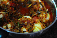 Kerala egg roast mutta roast recipe-7